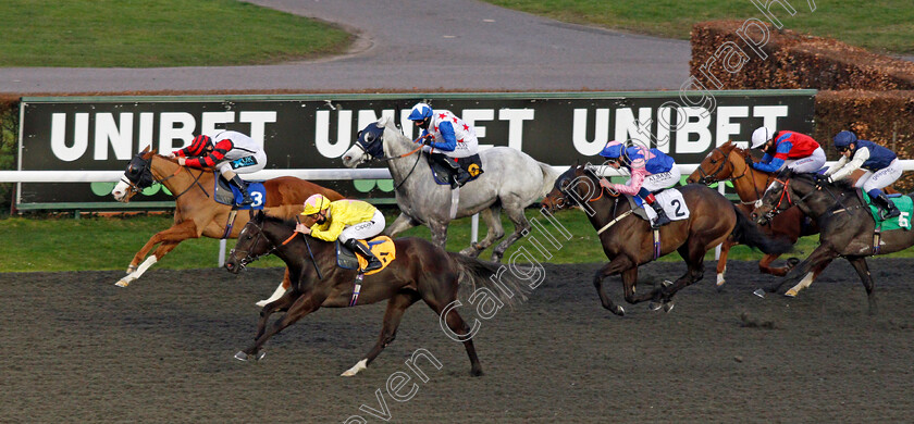 Capote s-Dream-0003 
 CAPOTE'S DREAM (nearside, Kieran Shoemark) beats TURANGA LEELA (farside) in The Unibet Extra Place Offers Every Day Handicap
Kempton 24 Feb 2021 - Pic Steven Cargill / Racingfotos.com