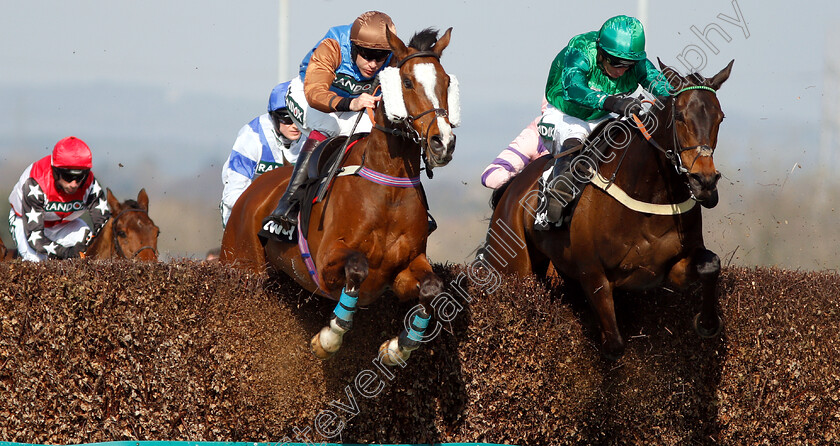 Kildisart-0001 
 KILDISART (right, Daryl Jacob) beats CLONDAW WESTIE (left) in The Betway Handicap Chase
Aintree 6 Apr 2019 - Pic Steven Cargill / Racingfotos.com