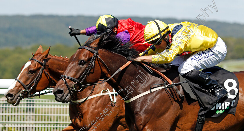 Just-Hubert-0004 
 JUST HUBERT (Tom Marquand) wins The Unibet You're On Goodwood Handicap
Goodwood 29 Jul 2020 - Pic Steven Cargill / Racingfotos.com