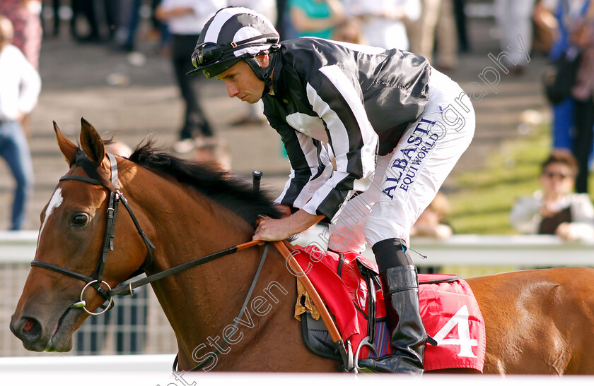 Classical-Song-0006 
 CLASSICAL SONG (Ryan Moore) winner of The Virgin Bet Maiden Fillies Stakes
Sandown 2 Sep 2023 - Pic Steven Cargill / Racingfotos.com