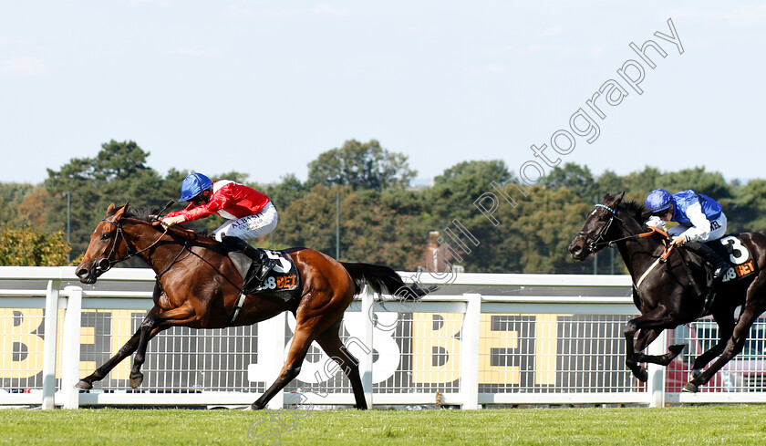 Veracious-0005 
 VERACIOUS (Ryan Moore) wins The 188bet Casino Atalanta Stakes
Sandown 1 Sep 2018 - Pic Steven Cargill / Racingfotos.com