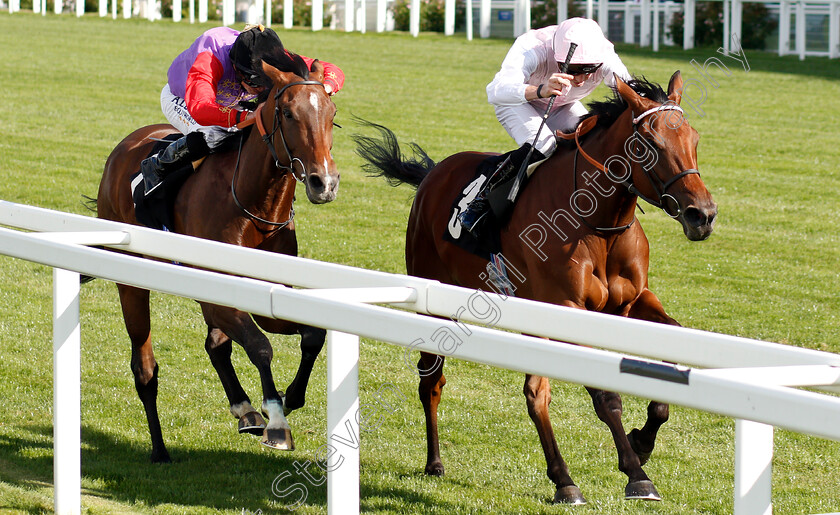 Alexana-0003 
 ALEXANA (James Doyle) beats SEXTANT (left) in The Garden For All Seasons Novice Stakes
Ascot 7 Sep 2018 - Pic Steven Cargill / Racingfotos.com