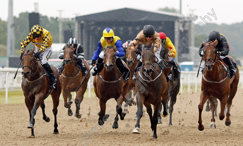 Runninwild-0002 
 RUNNINWILD (centre, David Allan) beats BUNIANN (left) in The Pertemps Network Handicap
Newcastle 24 Jun 2022 - Pic Steven Cargill / Racingfotos.com