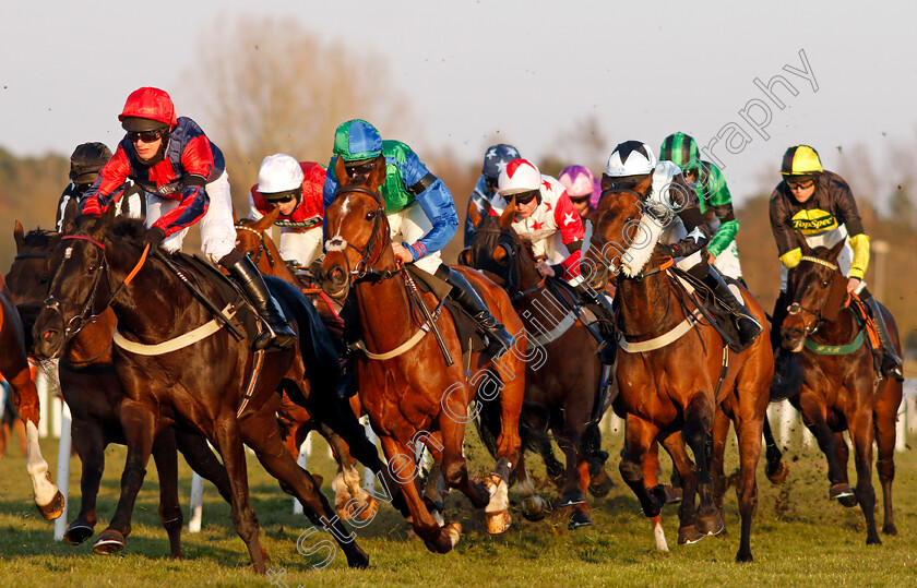 Not-At-Present-0002 
 NOT AT PRESENT (David Bass) with KILBREW BOY (centre) and BEAUVALLON BAY (2nd right)
Market Rasen 19 Apr 2021 - Pic Steven Cargill / Racingfotos.com