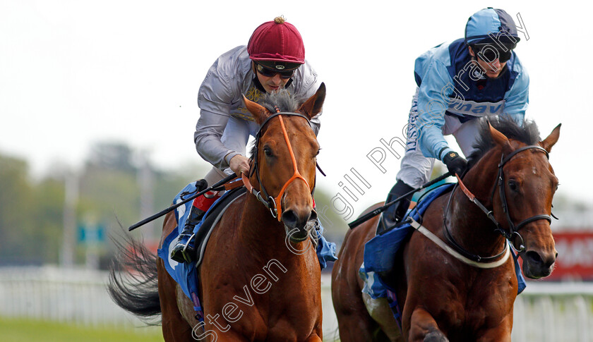 Lusail-0009 
 LUSAIL (left, Andrea Atzeni) beats MATTICE (right) in The Constant Security ebfstallions.com Maiden Stakes
York 13 May 2021 - Pic Steven Cargill / Racingfotos.com