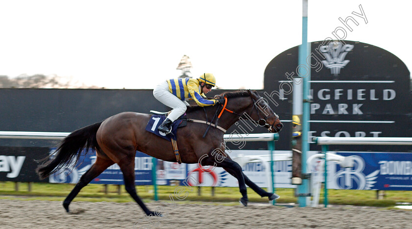 Noble-Peace-0002 
 NOBLE PEACE (Morgan Cole) wins The Bombardier March To Your Own Drum Hands And Heels Apprentice Handicap
Lingfield 11 Dec 2019 - Pic Steven Cargill / Racingfotos.com