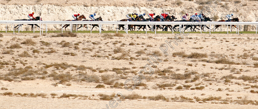 Bahrain-0001 
 Racing down the back straight during The Batelco Cup
Rashid Equestrian & Horseracing Club, Bahrain 20 Nov 2020 - Pic Steven Cargill / Racingfotos.com