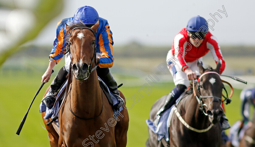 Bubbling-0001 
 BUBBLING (Ryan Moore) wins The Al Basti Equiworld Dubai Rockfel Stakes
Newmarket 27 Sep 2024 - Pic Steven Cargill / Racingfotos.com