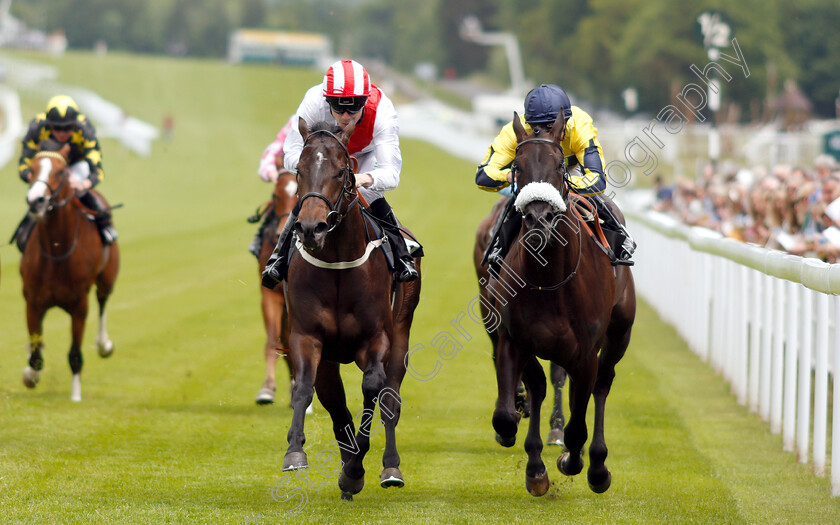 Dream-Shot-0006 
 DREAM SHOT (left, Jamie Spencer) beats SPANISH ANGEL (right) in The Thames Materials Muck Away EBF Novice Auction Stakes
Goodwood 24 May 2019 - Pic Steven Cargill / Racingfotos.com