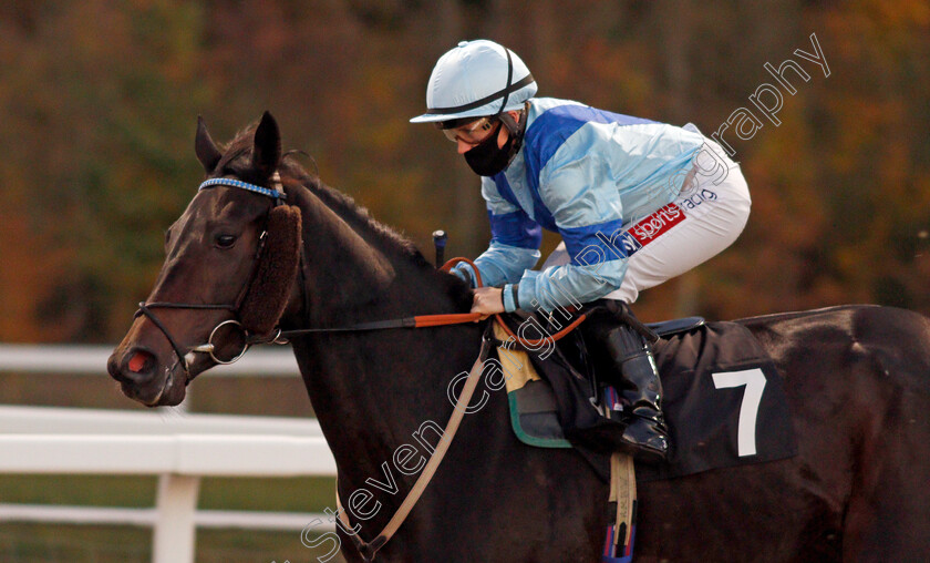 Messalina-0001 
 MESSALINA (Hollie Doyle)
Chelmsford 22 Oct 2020 - Pic Steven Cargill / Racingfotos.com