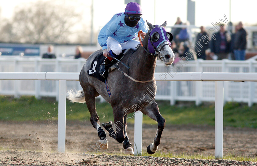 Nicky-Baby-0003 
 NICKY BABY (Sophie Ralston) wins The Buy Tickets At chelmsfordcityracecourse.com Classified Stakes
Chelmsford 11 Apr 2019 - Pic Steven Cargill / Racingfotos.com