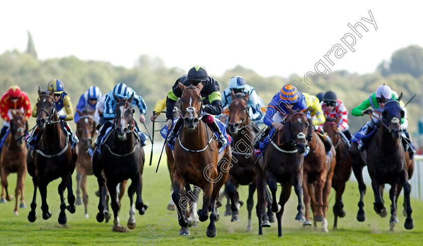 Magical-Zoe-0006 
 MAGICAL ZOE (W J Lee) wins Sky Bet Ebor Handicap
York 24 Aug 2024 - Pic Steven Cargill / Racingfotos.com