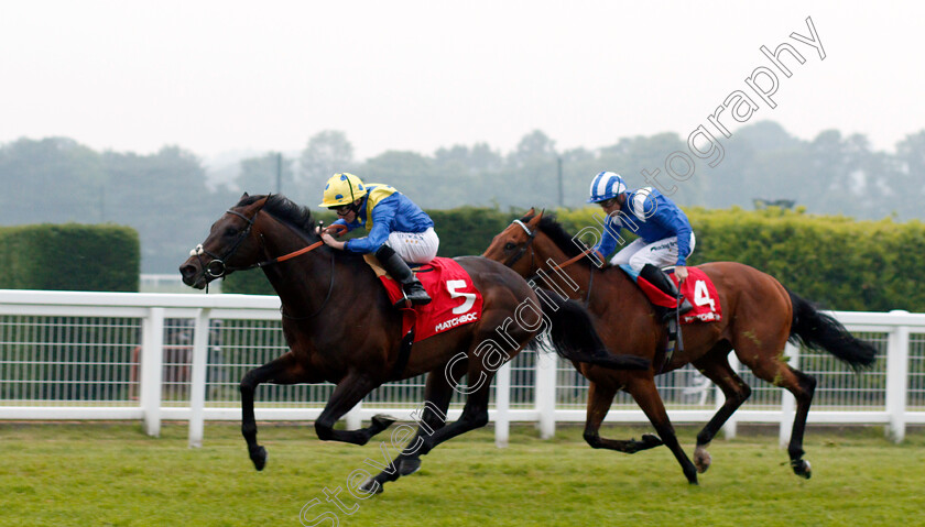 Poet s-Word-0004 
 POET'S WORD (Ryan Moore) wins The Matchbook Brigadier Gerard Stakes Sandown 24 May 2018 - Pic Steven Cargill / Racingfotos.com