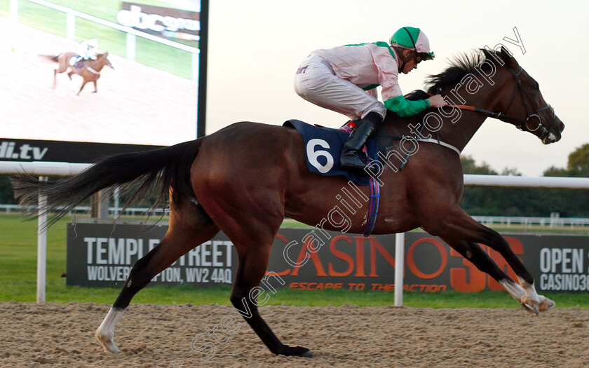 Dixieland-Diva-0004 
 DIXIELAND DIVA (Rob Hornby) wins The Redzonesports.bet NFL Experts Fillies Novice Median Auction Stakes
Wolverhampton 5 Sep 2018 - Pic Steven Cargill / Racingfotos.com