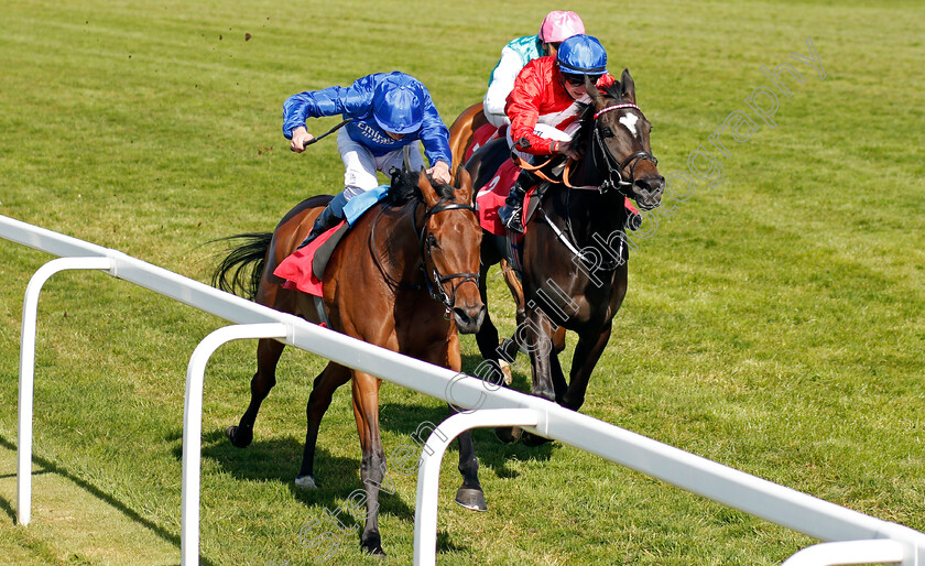 Nash-Nasha-0004 
 NASH NASHA (left, William Buick) beats BRECCIA (right) in The bet365 Fillies Novice Stakes
Sandown 23 Apr 2021 - Pic Steven Cargill / Racingfotos.com