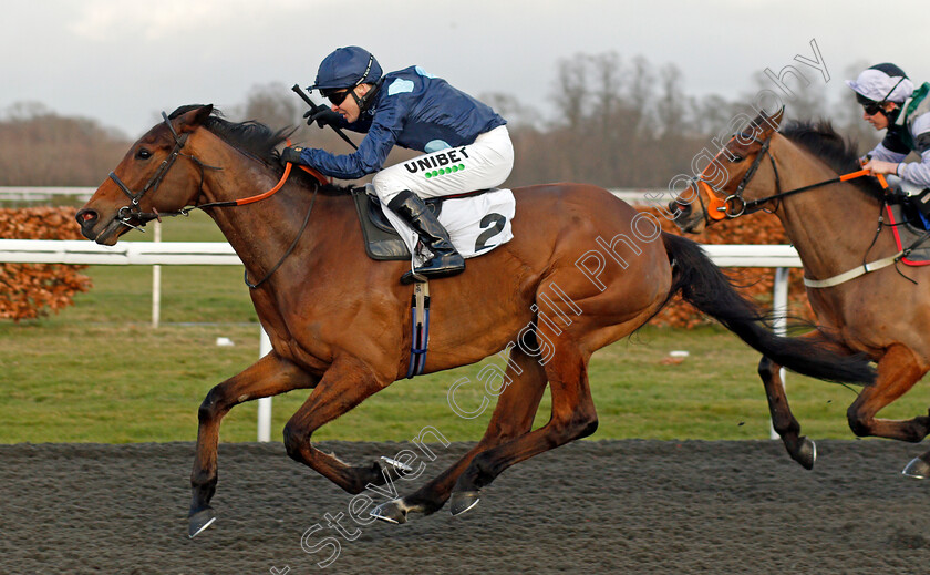 Starczewski-0003 
 STARCZEWSKI (Jamie Spencer) wins The Unibet 3 Uniboosts A Day Handicap
Kempton 16 Feb 2021 - Pic Steven Cargill / Racingfotos.com