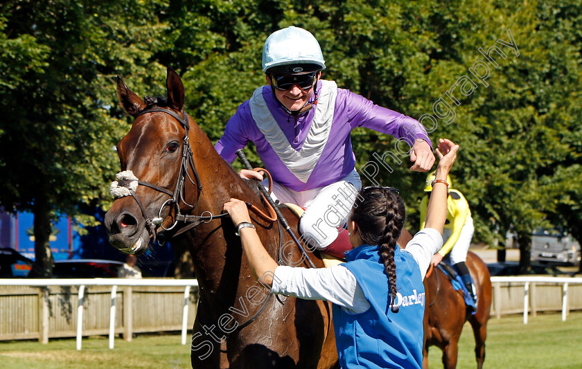 Alcohol-Free-0014 
 ALCOHOL FREE (Rob Hornby) winner of The Darley July Cup
Newmarket 9 Jul 2022 - Pic Steven Cargill / Racingfotos.com