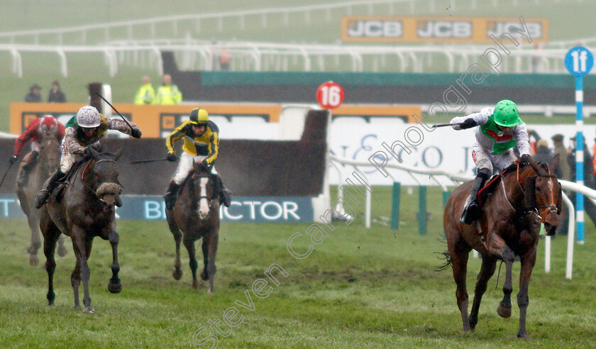 Perfect-Candidate-0002 
 PERFECT CANDIDATE (Paddy Brennan) wins The BetVictor.com Handicap Chase Cheltenham 18 Nov 2017 - Pic Steven Cargill / Racingfotos.com