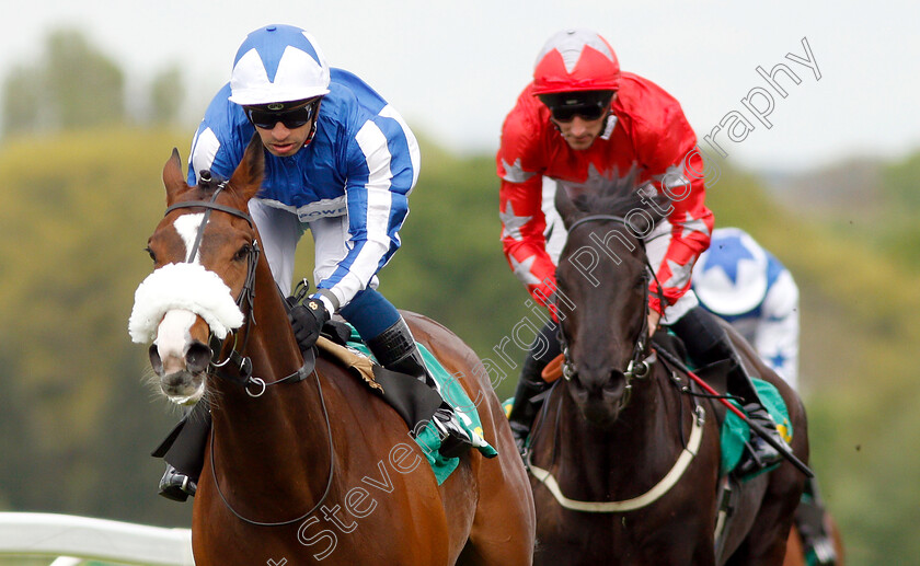 Beat-The-Bank-0007 
 BEAT THE BANK (Silvestre De Sousa) wins The bet365 Mile
Sandown 26 Apr 2019 - Pic Steven Cargill / Racingfotos.com