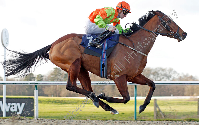 Agent-Of-Fortune-0003 
 AGENT OF FORTUNE (Hector Crouch) wins The Bombardier March To Your Own Drum Classified Stakes
Lingfield 9 Dec 2019 - Pic Steven Cargill / Racingfotos.com