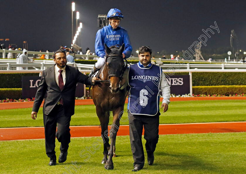 Naval-Power-0007 
 NAVAL POWER (William Buick) winner of The Jumeirah Classic
Meydan 27 Jan 2023 - Pic Steven Cargill / Racingfotos.com