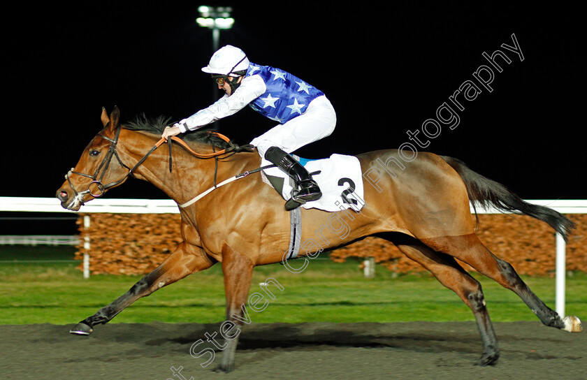 Global-Acclaim-0005 
 GLOBAL ACCLAIM (Liam Keniry) wins The British Stallion Studs EBF Fillies Novice Stakes
Kempton 2 Dec 2020 - Pic Steven Cargill / Racingfotos.com