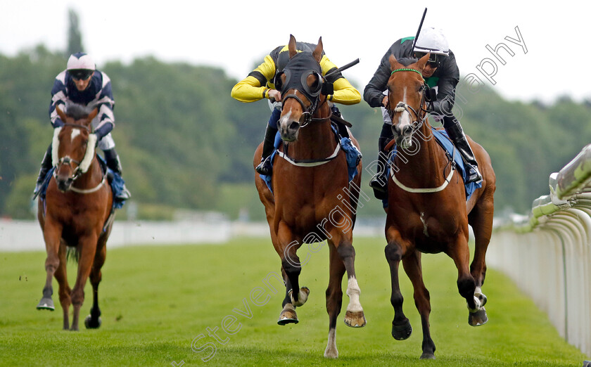 Haliphon-0005 
 HALIPHON (right, Royston Ffrench) beats MONSIEUR LAMBRAYS (left, Oisin Orr) in The Andy Thornton Hospitality Furniture Handicap
York 10 Jun 2022 - Pic Steven Cargill / Racingfotos.com