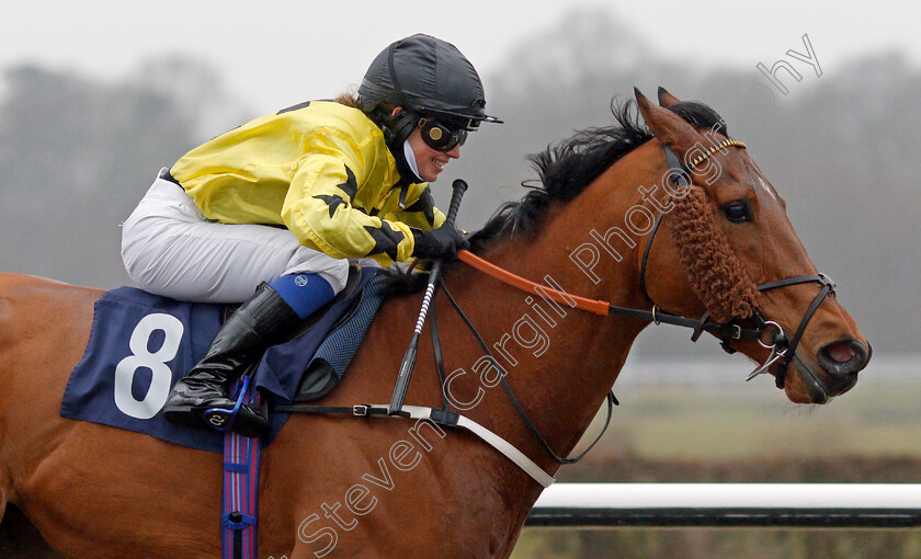 Gavi-di-Gavi-0006 
 GAVI DI GAVI (Georgia King) wins The Bombardier March To Your Own Drum Handicap
Lingfield 10 Mar 2021 - Pic Steven Cargill / Racingfotos.com