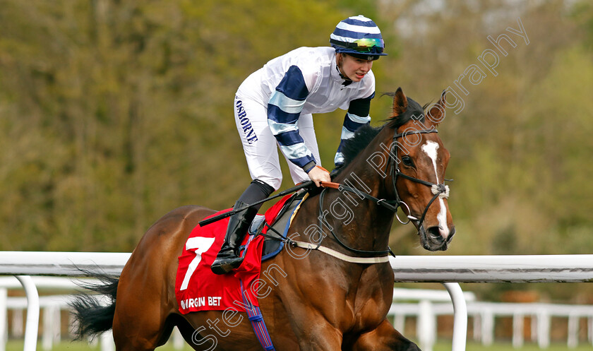 Valsad-0002 
 VALSAD (Saffie Osborne)
Kempton 6 Apr 2024 - Pic Steven Cargill / Racingfotos.com