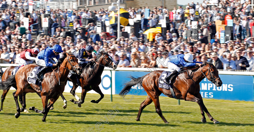 Key-Victory-0002 
 KEY VICTORY (William Buick) wins The Havana Gold Newmarket Stakes Newmarket 5 May 2018 - Pic Steven Cargill / Racingfotos.com