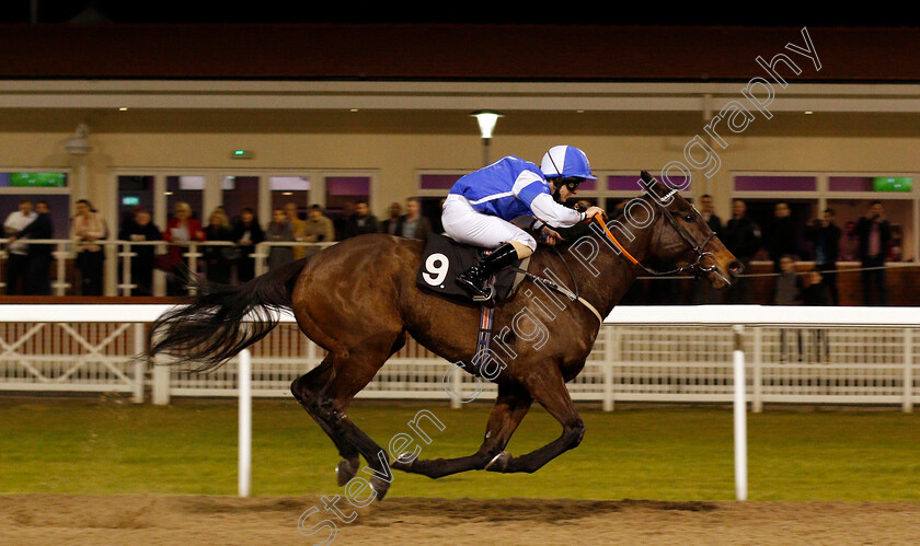 Lucymai-0005 
 LUCYMAI (Jack Duern) wins The Bet ToteWIN At betfred.com Handicap Chelmsford 23 Nov 2017 - Pic Steven Cargill / Racingfotos.com