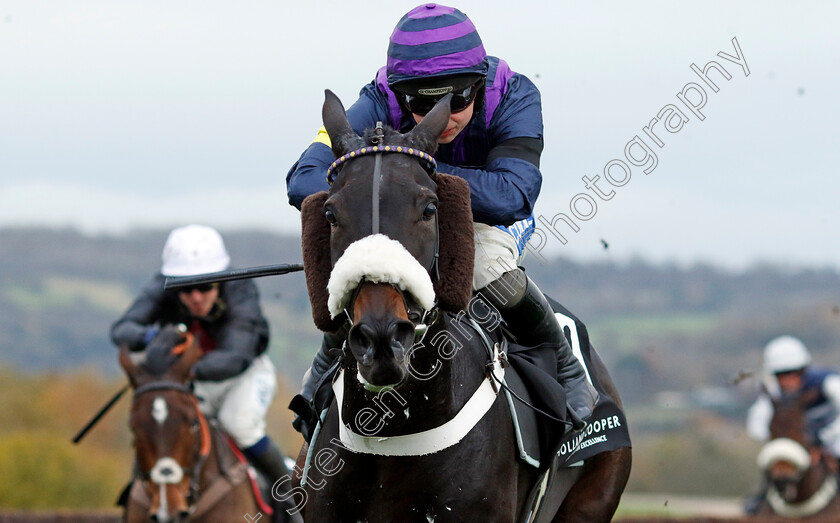 Abuffalosoldier-0002 
 ABUFFALOSOLDIER (Sean Bowen) wins The Holland Cooper Handicap Chase
Cheltenham 17 Nov 2024 - Pic Steven Cargill / racingfotos.com