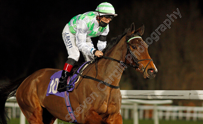 Ruby-Red-Empress-0002 
 RUBY RED EMPRESS (Ben Curtis)
Kempton 3 Feb 2021 - Pic Steven Cargill / Racingfotos.com