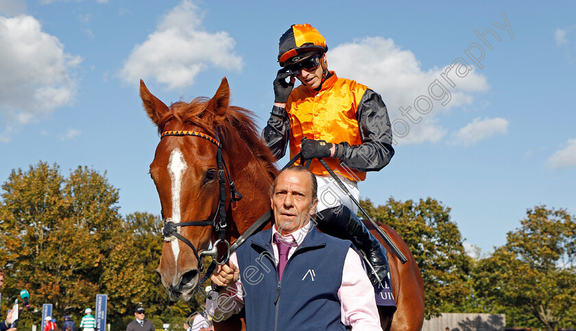 Carla s-Way-0012 
 CARLA'S WAY (James Doyle) winner of The Al Basti Equiworld Dubai Rockfel Stakes
Newmarket 29 Sep 2023 - Pic Steven Cargill / Racingfotos.com