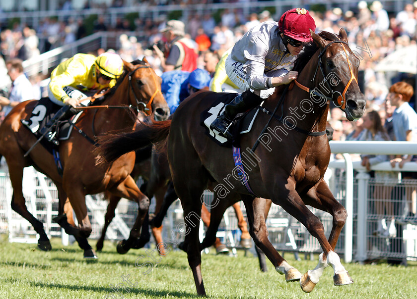 Watan-0007 
 WATAN (Ryan Moore) wins The Nginious! Swiss Gin EBF Maiden Stakes
Goodwood 31 Jul 2018 - Pic Steven Cargill / Racingfotos.com