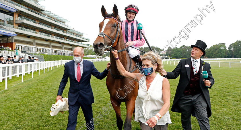 Loving-Dream-0009 
 LOVING DREAM (Robert Havlin) after The Ribblesdale Stakes
Royal Ascot 17 Jun 2021 - Pic Steven Cargill / Racingfotos.com