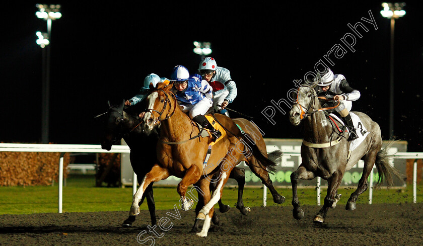 Party-Island-0003 
 PARTY ISLAND (George Bass) beats PRECISION STORM (right) in The Unibet Casino Deposit £10 Get £40 Bonus Handicap
Kempton 3 Feb 2021 - Pic Steven Cargill / Racingfotos.com