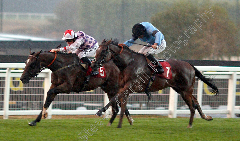 Whitehall-0001 
 WHITEHALL (right, Ryan Moore) with HARLEQUIN STRIKER (left)
Sandown 9 Aug 2018 - Pic Steven Cargill / Racingfotos.com