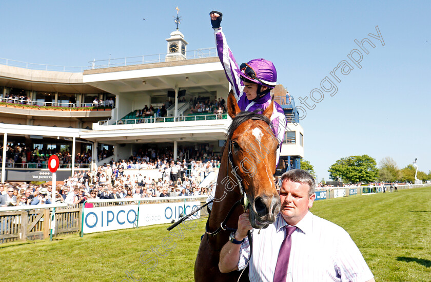 Saxon-Warrior-0016 
 SAXON WARRIOR (Donnacha O'Brien) after The Qipco 2000 Guineas Newmarket 5 May 2018 - Pic Steven Cargill / Racingfotos.com