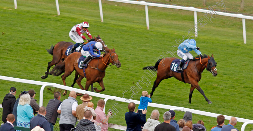 Dream-Pirate-0004 
 DREAM PIRATE (Marco Ghiani) beats WHERE'S FREDDY (left) in The Drifters Fish & Chips Handicap
Yarmouth 21 Sep 2023 - Pic Steven Cargill / Racingfotos.com