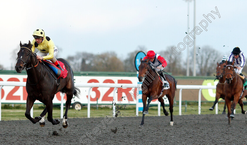 Canvassed-0002 
 CANVASSED (Andrea Atzeni) wins The 32Red.com Novice Stakes
Kempton 3 Apr 2019 - Pic Steven Cargill / Racingfotos.com