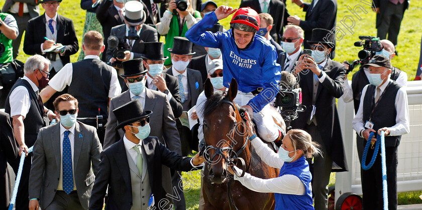 Adayar-0009 
 ADAYAR (Adam Kirby) after The Cazoo Derby
Epsom 5 Jun 2021 - Pic Steven Cargill / Racingfotos.com