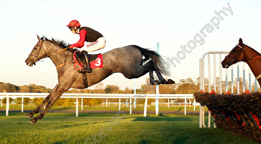 Hugos-Horse-0002 
 HUGOS HORSE (Harry Cobden)
Kempton 21 Oct 2018 - Pic Steven Cargill / Racingfotos.com