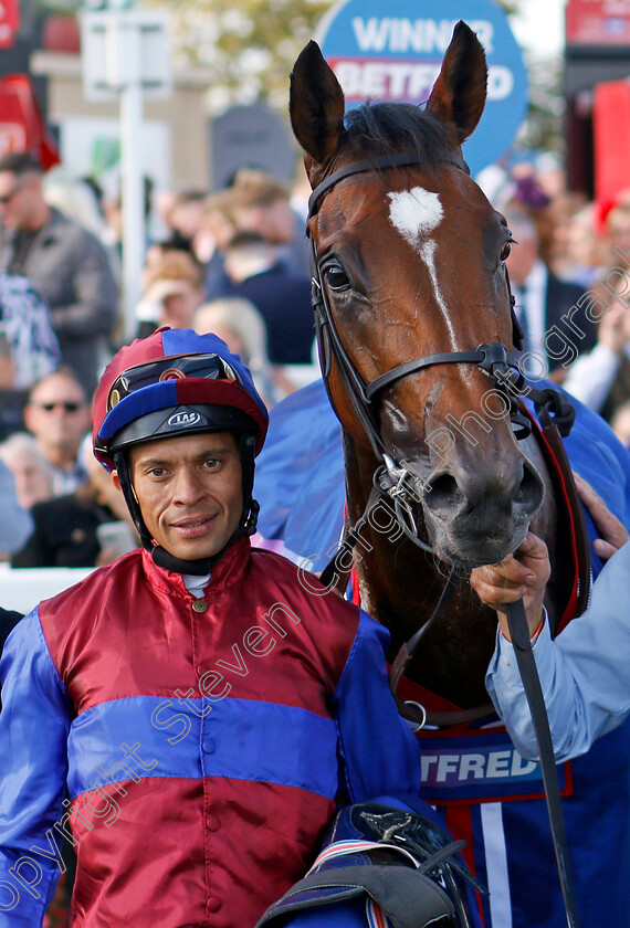 Jan-Brueghel-0013 
 JAN BRUEGHEL (Sean Levey) winner of The Betfred St Leger 
Doncaster 14 Sep 2024 - Pic Steven Cargill / Racingfotos.com