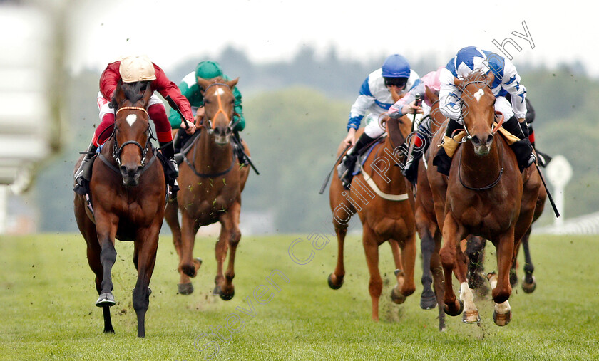 Muchly-0002 
 MUCHLY (left, Frankie Dettori) beats QUEEN POWER (right) in The Naas Racecourse Royal Ascot Trials Day British EBF Fillies Stakes
Ascot 1 May 2019 - Pic Steven Cargill / Racingfotos.com