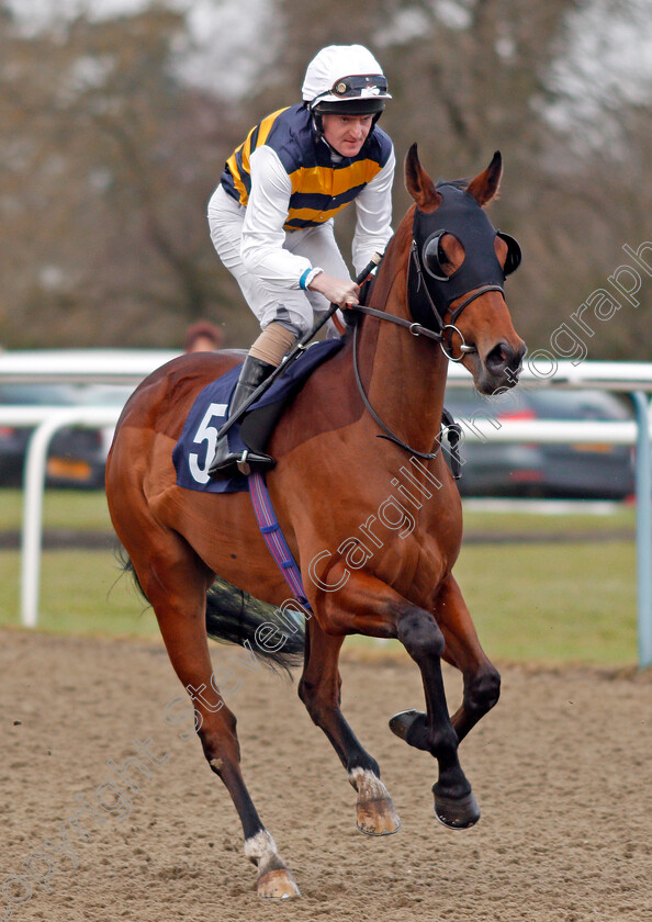 Burrumbeet-0001 
 BURRUMBEET (Liam Keniry) Lingfield 30 Dec 2017 - Pic Steven Cargill / Racingfotos.com