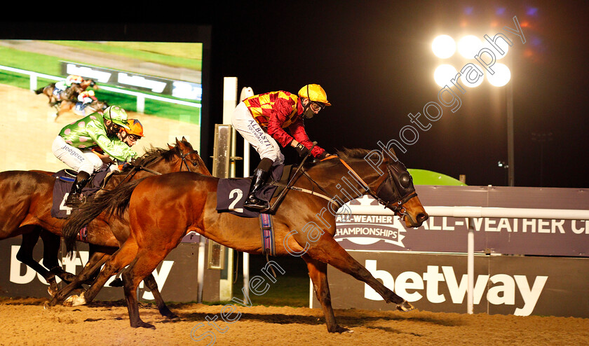 Qaaraat-0002 
 QAARAAT (Cam Hardie) wins The Betway Supporting Safer Gambling Week Handicap
Wolverhampton 24 ov 2020 - Pic Steven Cargill / Racingfotos.com