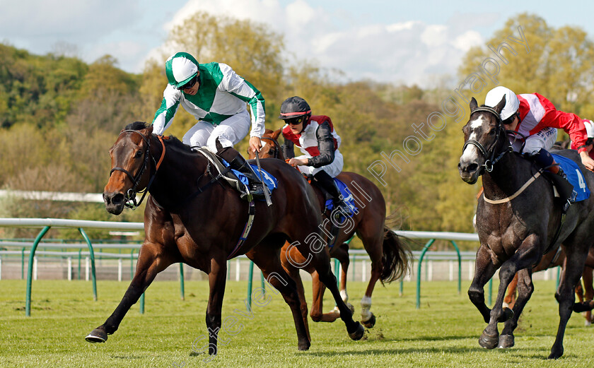 Dotted-Swiss-0003 
 DOTTED SWISS (Sean Levey) wins The Champions League Betting At 188bet Handicap Nottingham 1 May 2018 - Pic Steven Cargill / Racingfotos.com