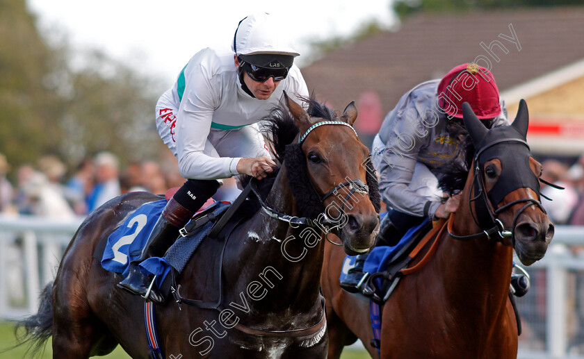 Sevenal-0006 
 SEVENAL (left, Robert Havlin) beats ZWELELA (right) in The Michael Brunton Memorial Pembroke Handicap
Salisbury 11 Aug 2021 - Pic Steven Cargill / Racingfotos.com