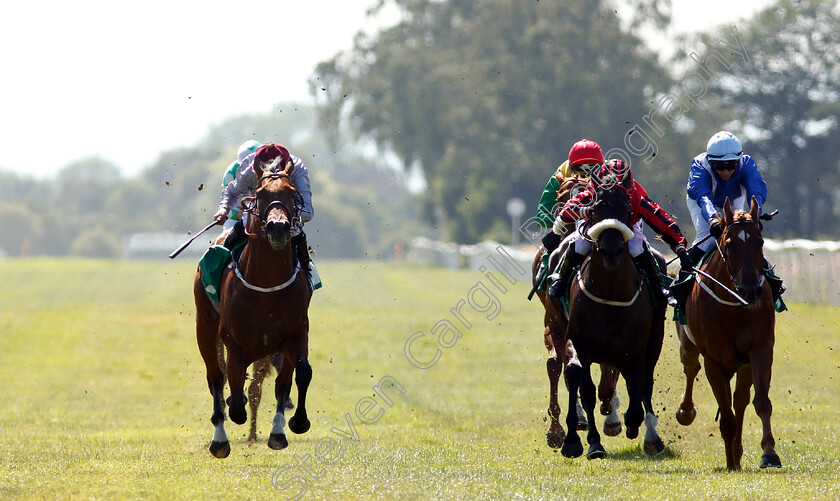 Aljady-0003 
 ALJADY (left, Paul Hanagan) beats THE ARMED MAN (2nd right) in The Follow @Racing_uk On Twitter Handicap
Thirsk 4 Jul 2018 - Pic Steven Cargill / Racingfotos.com